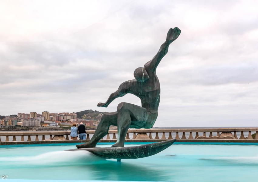 Fonte dos Surfistas, A Coruña