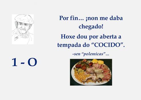   Ónega defiende la dimensión del plato, sus "ocho apellidos gallegos" y también "vivir siempre ebrios de Lalín".