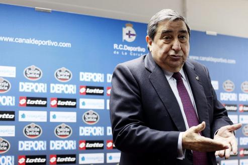 Lendoiro, presidente del Deportivo de La Coruña
