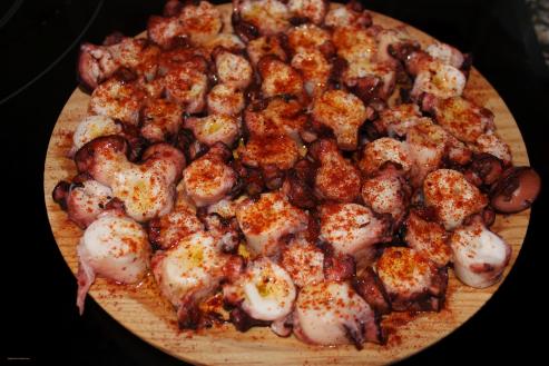 El pulpo es una de las grandes especialidades de la gastronomía gallega