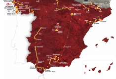 Mapa de la Vuelta Ciclista a España 2013