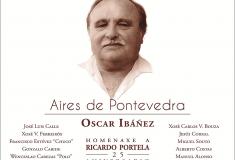 El gaitero Ricardo Portela, incluido en el Álbum de Galicia.