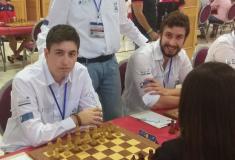 Adrián Gómez, un estudiante de Veterinaria, medalla de plata en el torneo universitario de ajedrez.