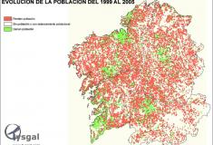 Galicia perdió en el último año 9.886 habitantes. Tan solo las comarcas de La Coruña, Santiago y Pontevedra vecinos. Vigo es la ciudad más poblada.