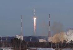 El cuarto satélite creado en Vigo inicia su viaje interestelar desde Rusia a bordo de una nave Soyuz 