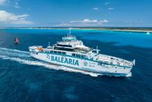 buque, de 82 metros de eslora, cubre la ruta Ibiza-Formentera.