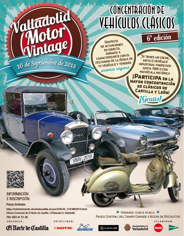 Actualidad: Valladolid Motor Vintage: un éxito Rotundo con 500 Joyas Automovilísticas