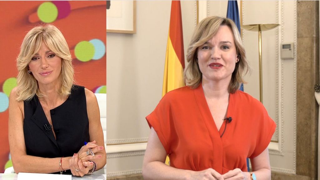 Análise: Pilar Alegría acusa o PP de «facer o ridículo» e de inventar a historia do Parador de Teruel