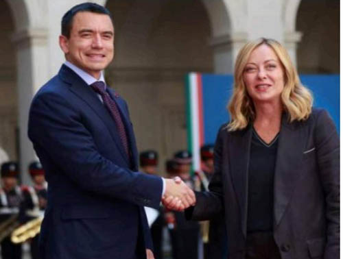 En desarrollo: Meloni y Abás Estrechan Lazos: Italia Respalda a Palestina Pero Pide Garantías