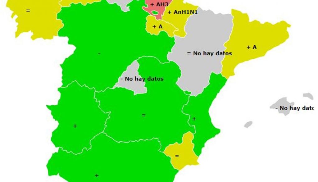 TÍTULO: Alén de Zaragoza, a Gripe xa é Epidemia na Provincia de Huesca: Pasa ao Nivel 2 de Risco