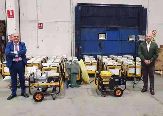 Castilla-la Mancha Entrega Equipos Electrógenos y Complementos a un Total de 17 Agrupaciones de Voluntarios de Protección Civil