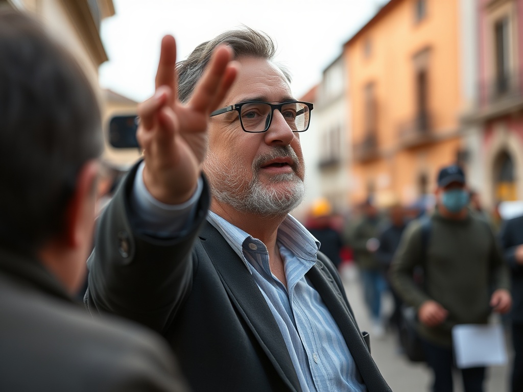 Abascal arropa a Vox en Benavente nun novo acto de campaña en Castilla y León