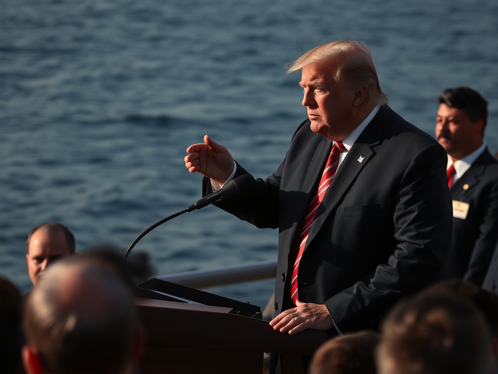 Trump advierte de severas consecuencias si Irán mina el estrecho de Ormuz