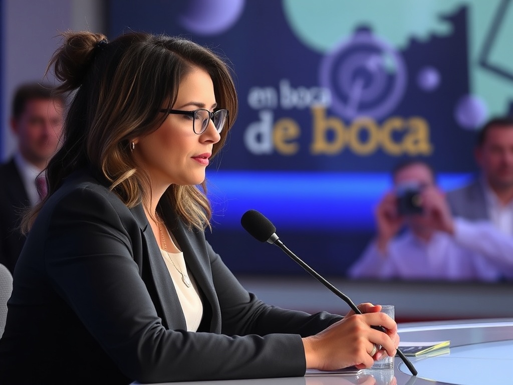 Sarah Santaolalla anuncia su salida de 'En boca de todos' tras un tenso enfrentamiento con Antonio Naranjo