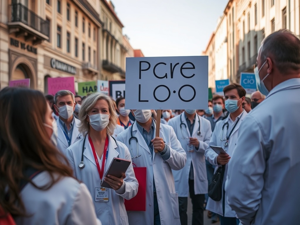 Los médicos alzan la voz en Vigo: «Más recursos y menos discursos»