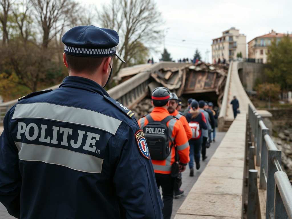 Santander abre expediente ao policía local que non actuou ante o aviso sobre a pasarela que colapsou e deixou seis mortos