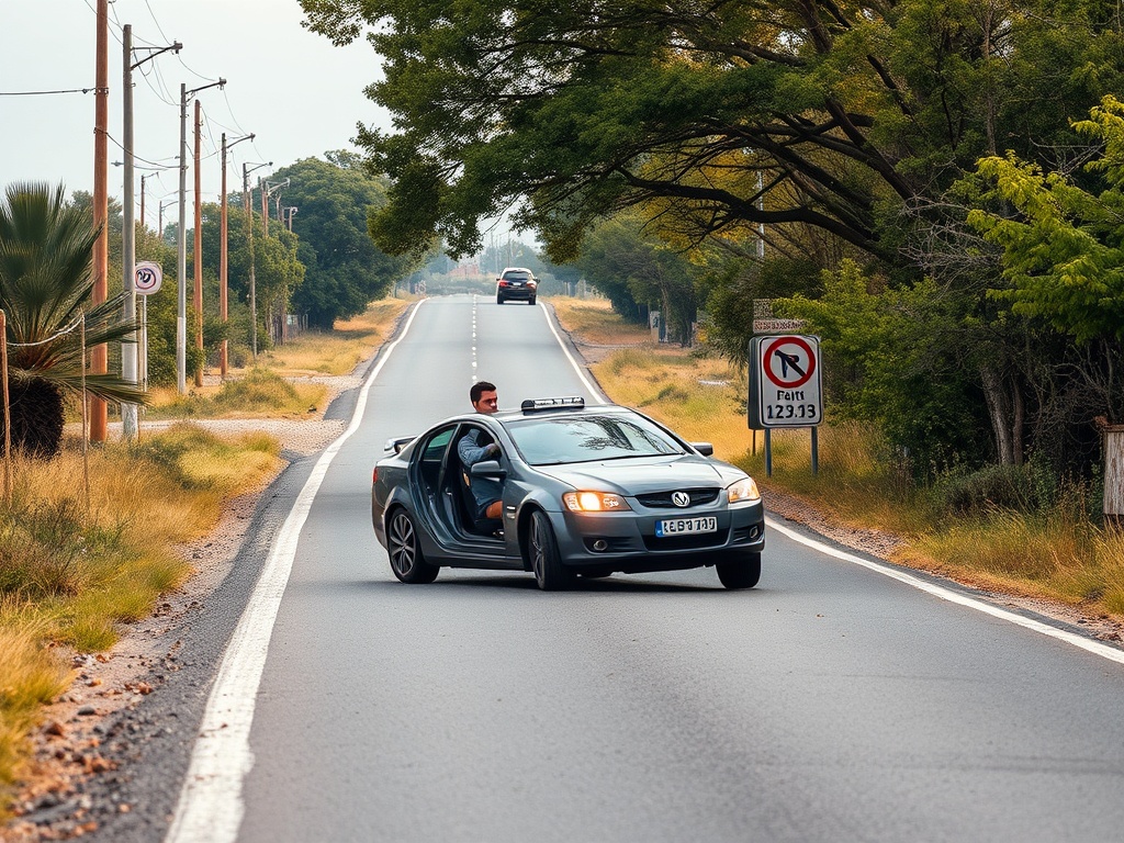 Un condutor sae da vía en Castro de Rei despois de sufrir unha indisposición ao volante