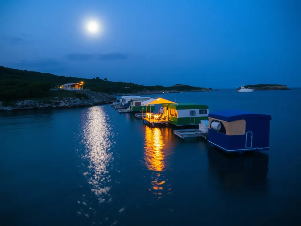 La noche «despierta» en las Islas Cíes: el camping abre las reservas para Semana Santa, primavera y verano