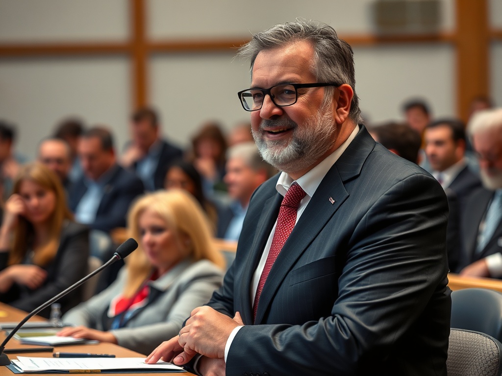 TÍTULO: Antelo rexeita dimitir, nega erros e cuestiona a decisión da dirección nacional