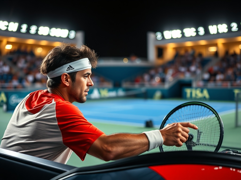 Alcaraz activa o piloto automático no seu debut ante Dimitrov en Indian Wells