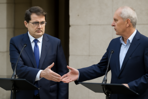 Imagen relacionada: Mañueco rechaza estrechar la mano a Martínez: “No voy a pactar con el sanchismo”