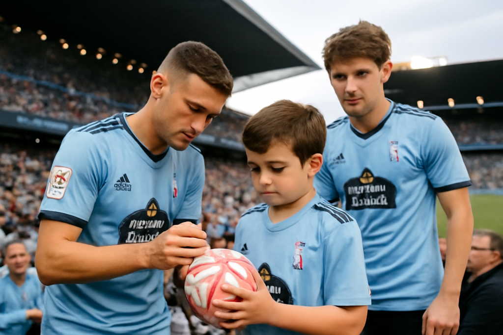 Imagen relacionada: Fiesta del fútbol el lunes en Vigo: firmas de dos jugadores del Celta, minibalón de regalo y sorteo de entradas