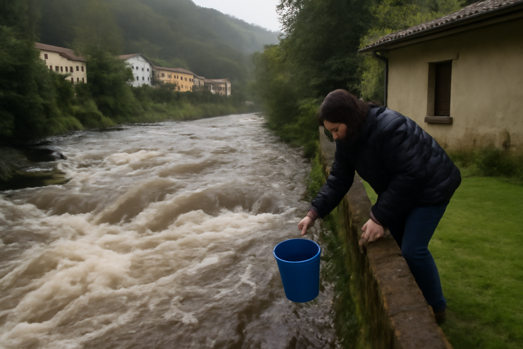 Imagen relacionada: La mujer que cayó al río en Asturias cogió un cubo de agua junto a su casa y la fuerza del agua la arrastró: la búsqueda