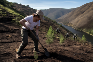 Imagen relacionada: Organizada la reforestación de una zona de Quiroga afectada por el fuego