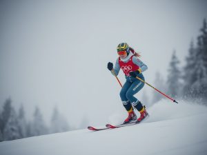 Audrey Pascual se alza con el oro en el supergigante de los Juegos de Invierno