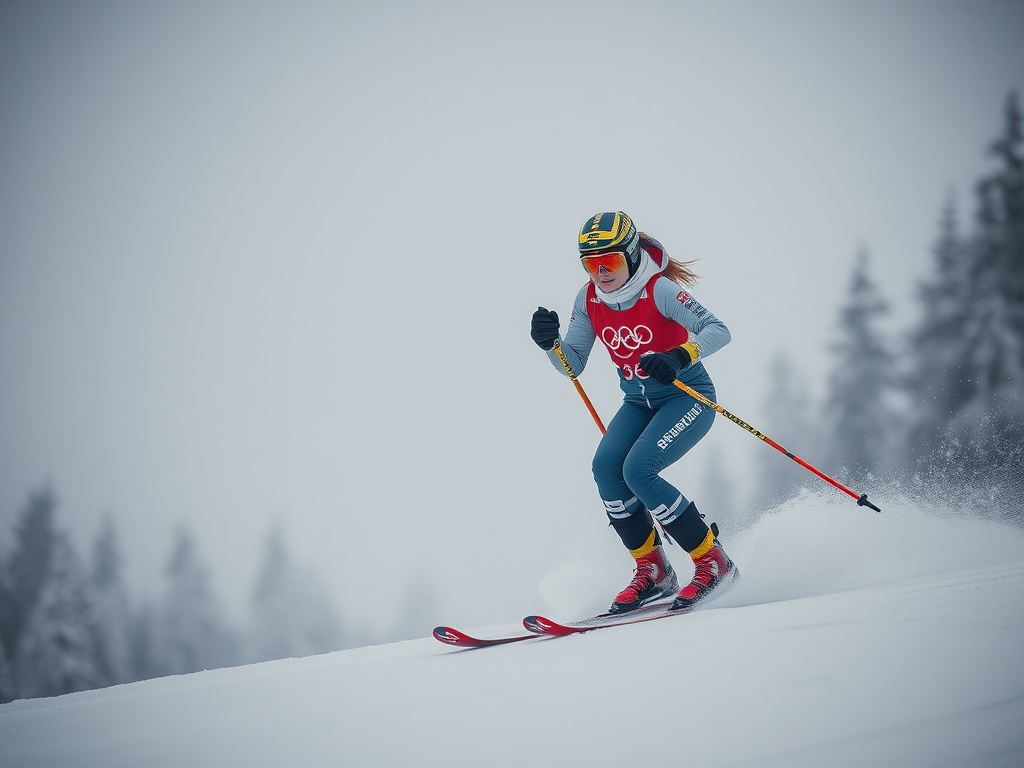 Audrey Pascual se alza con el oro en el supergigante de los Juegos de Invierno