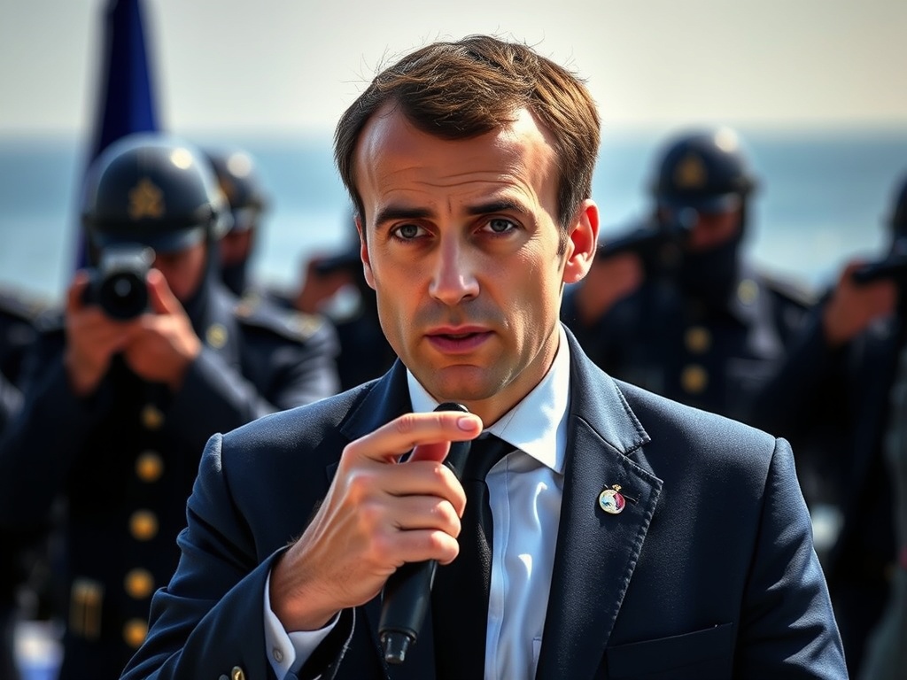 Macron anuncia unha futura "misión defensiva" francesa para reabrir o Estreito de Ormuz