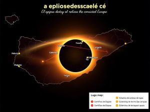 El mapa del eclipse total de agosto en Lugo: tres destinos Starlight donde se verá mejor que en casi toda Europa