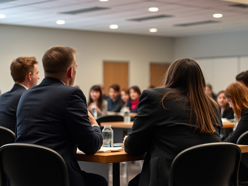 O equipo de debate de BAC do Río Cabe entra na final do Parlamento Xove