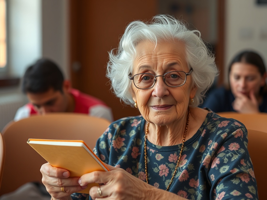 Dejó el colegio para cuidar de su familia: la historia de Lola, la mujer de 92 años que ha decidido volver a clase