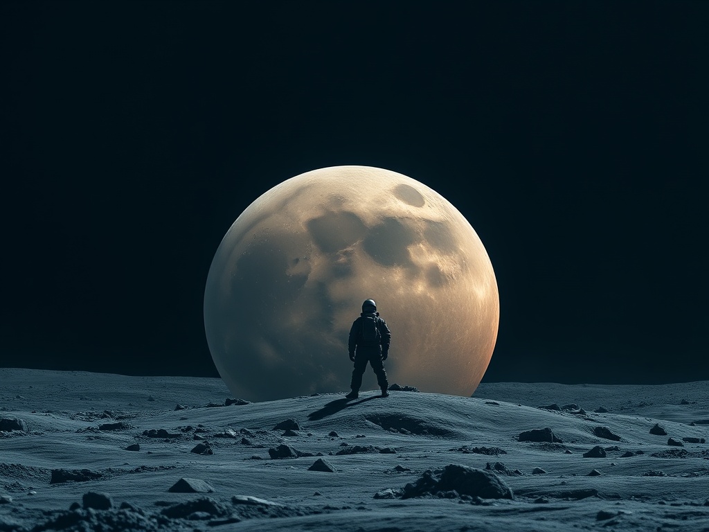 China xa estuda onde aterrará a súa primeira misión tripulada na Lúa mentres Estados Unidos fai tambalear o seu programa lunar