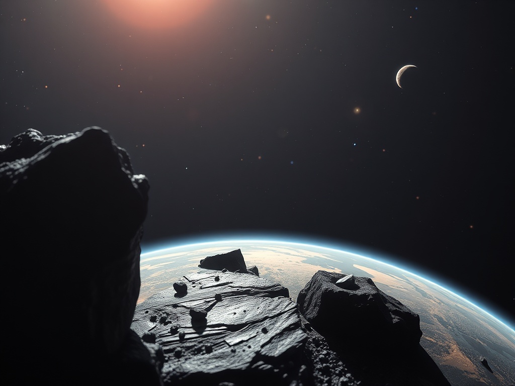 Microbios que viajan de planeta en planeta: podrían trasladarse sobre los restos de asteroides y sobrevivir