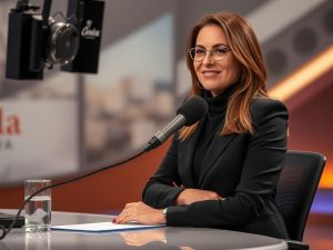 Sonsoles Ónega vuelve a su programa tras la muerte de su padre y se rompe con el pésame que le da una invitada: "Es