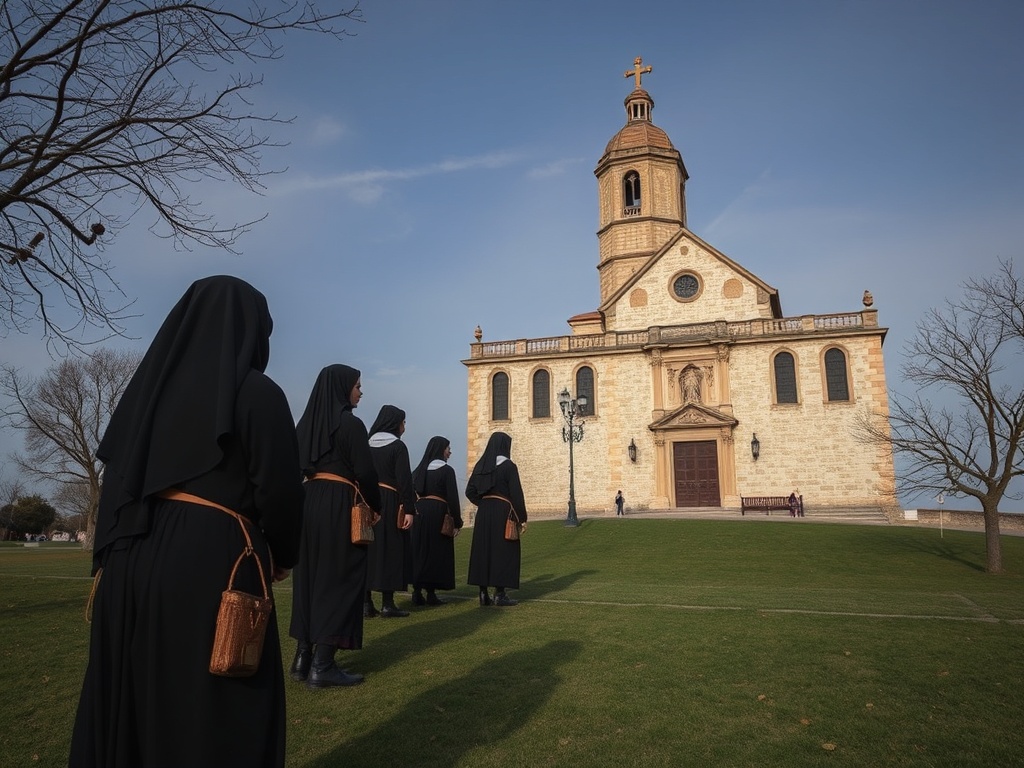 Las exmonjas de Belorado abandonan el convento antes de su desahucio... ¿rumbo a Galicia?