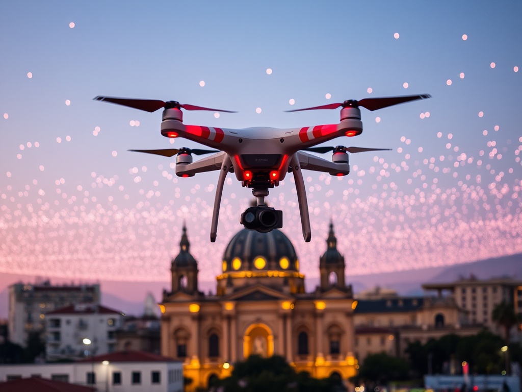 Llega a Valencia y Alicante el 'DroneArt Show: Four Seasons', miles de drones vestirán el cielo los próximos f