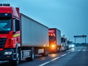 Los transportistas urgen ayudas al Gobierno para digerir el «chupinazo» de los precios del gasóleo: «Es su obligación le