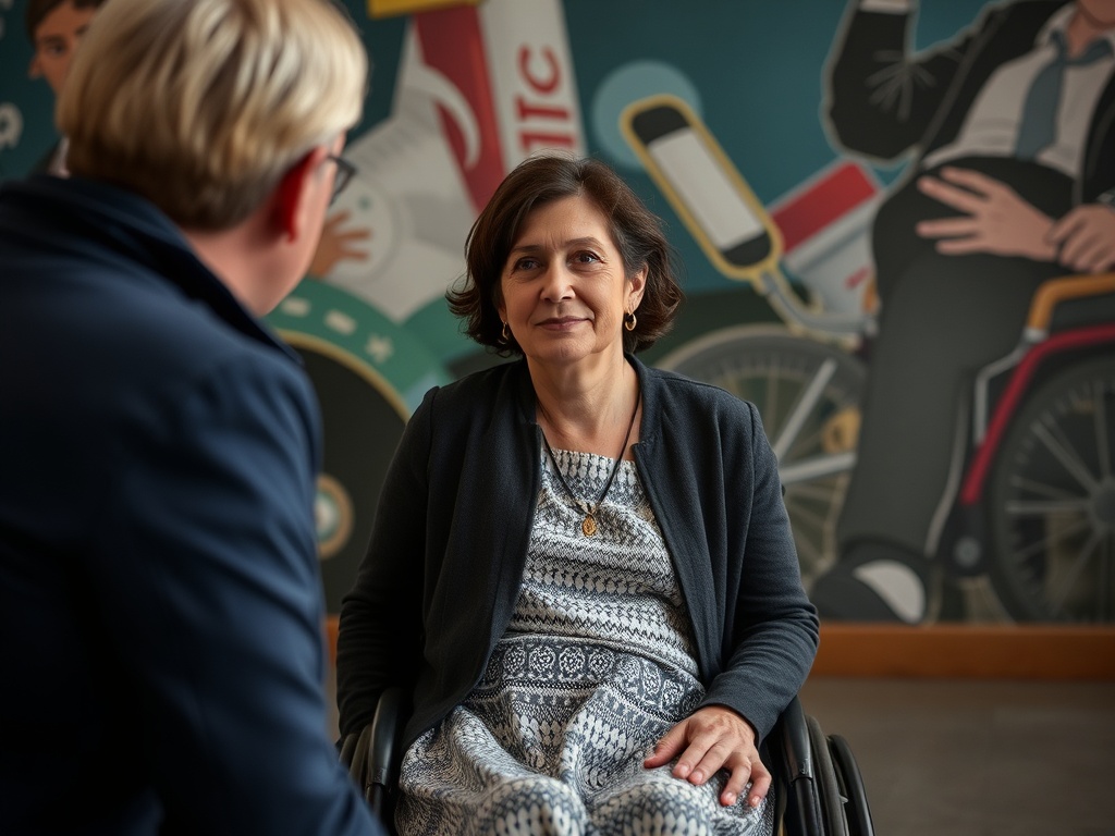 Beatriz de Silva: "Las personas con discapacidad existen y tienen una vida que merece ser contada"