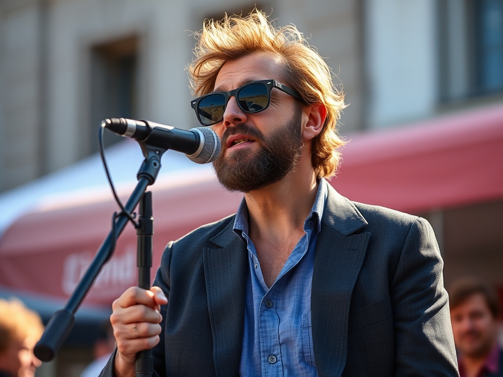 Un deus chamado Barry B toca Galicia: «Sois moi privilexiados, viva Vigo a verdade»