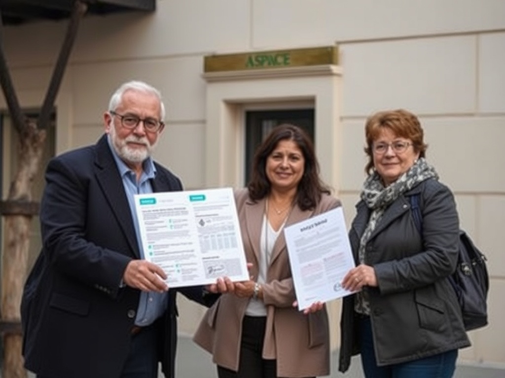 Aspace entrega a Sada un informe sobre accesibilidad en el municipio