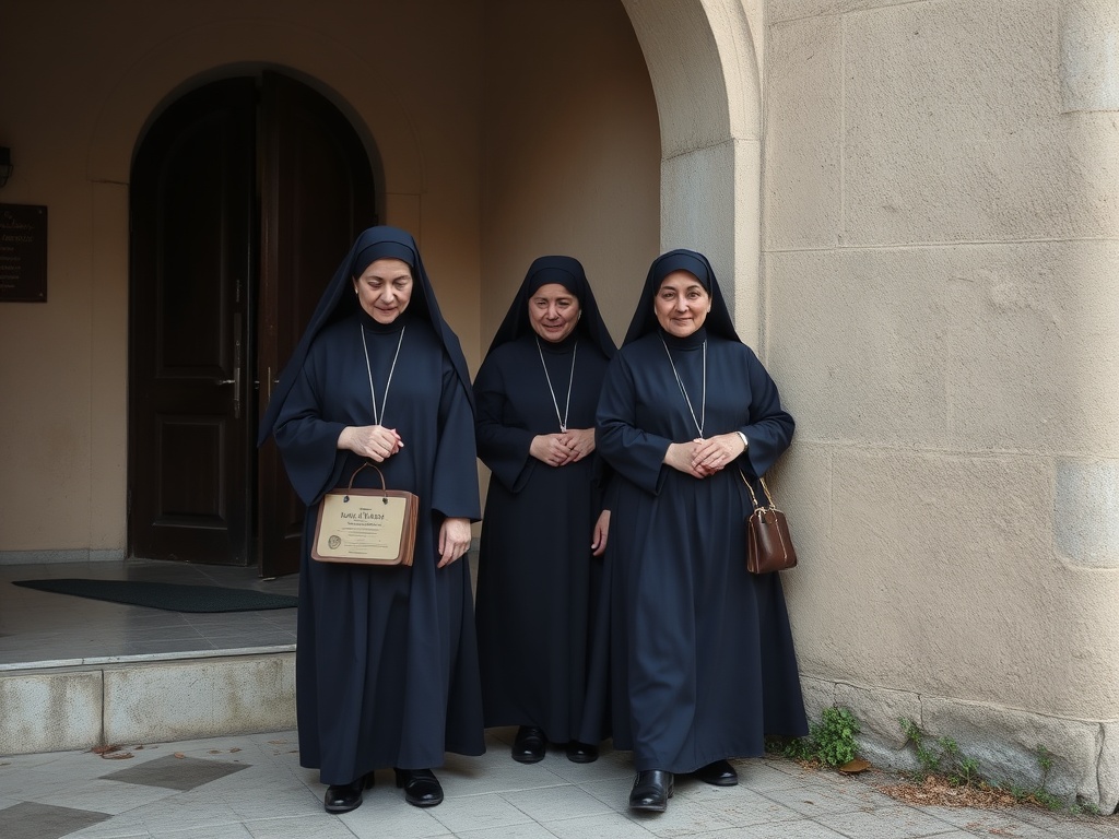 Las exmonjas de Belorado abandonan el convento antes de su desahucio y buscan destino, con ofertas desde Galicia