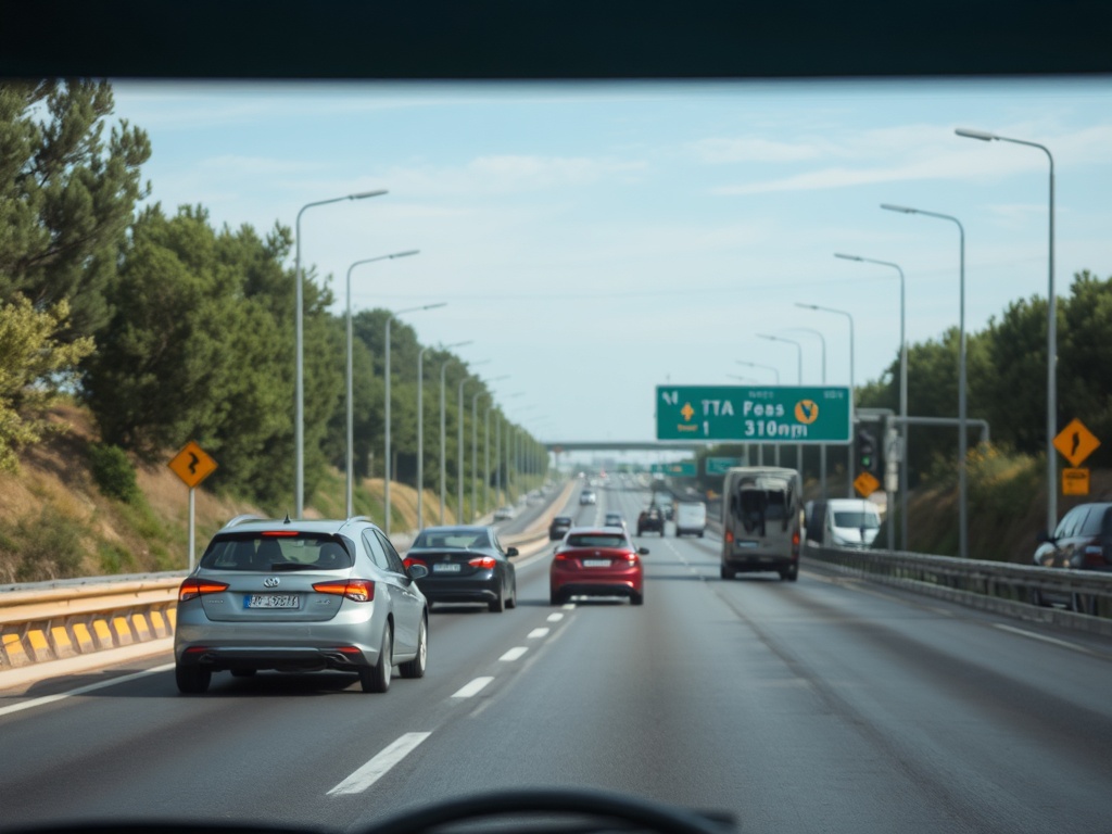 Circular por el carril izquierdo sin adelantar puede costar 200 euros