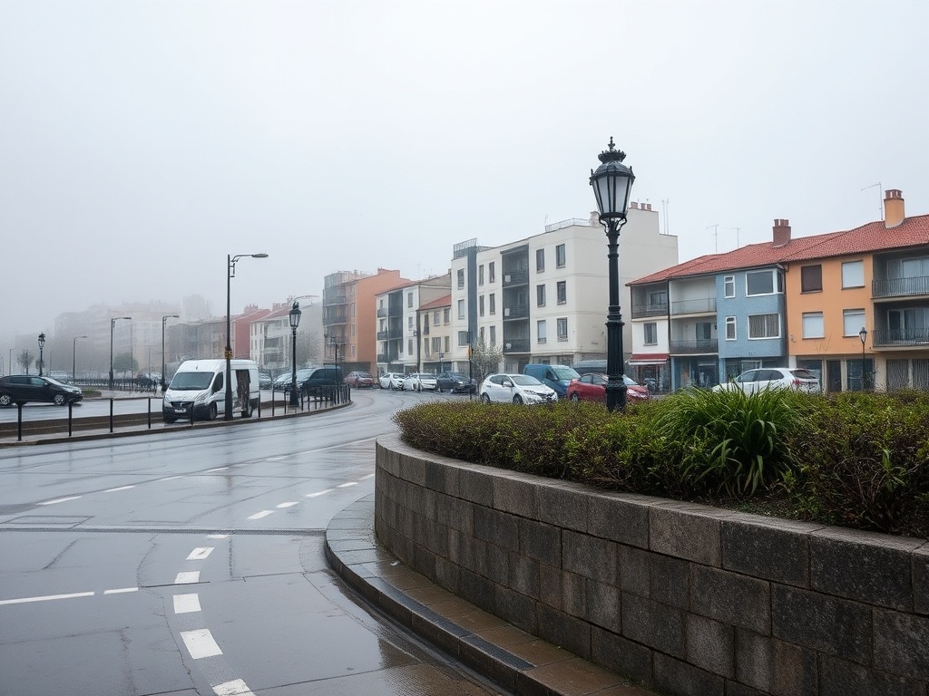 O tempo en Zas: nuboso e con choivas débeis este martes 10 de marzo