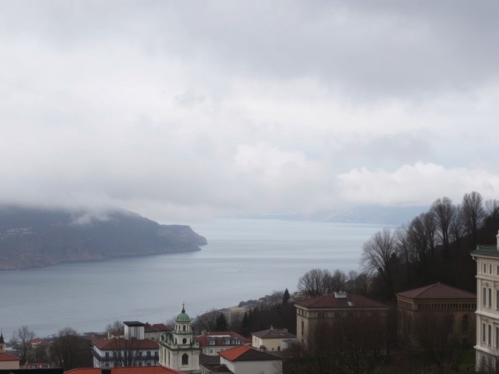 Ribadeo afronta un martes nuboso con alguna llovizna, según la AEMET