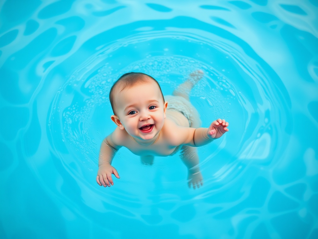 La piscina, un refugio para los bebés: vuelven a la movilidad que tuvieron en el útero materno