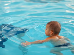 Las actividades acuáticas son ideales para los bebés