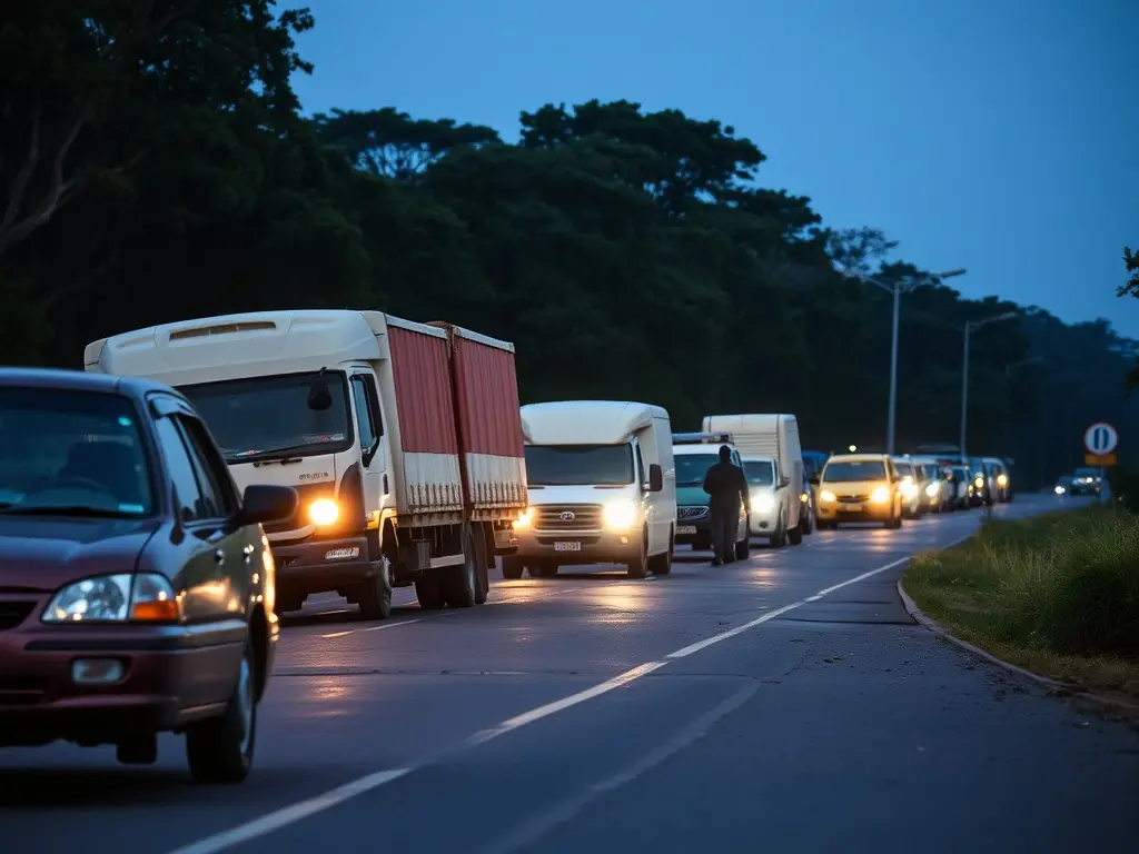 Al menos 14 muertos y 16 heridos en un choque múltiple cerca de Webuye, en el oeste de Kenia